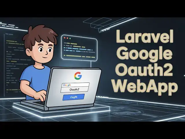 'Video thumbnail for Build a Laravel 12 Google OAuth2 Login & Logout System Using Socialite Library in Browser'