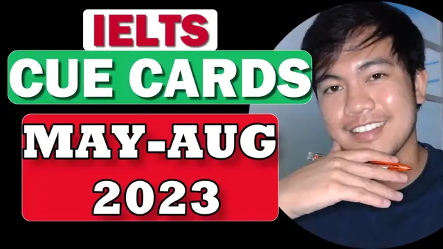 'Video thumbnail for CUE CARDS: MAY, JUNE, JULY,  AUGUST 2023 (IDEAS, LEXICAL RESOURCE,  TIPS)'