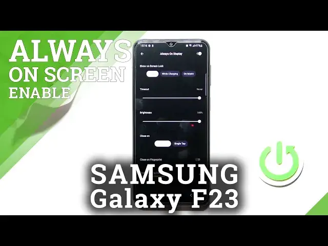 Video thumbnail for Samsung Galaxy F23 - How To Customize Always On Display (Muviz Edge App)