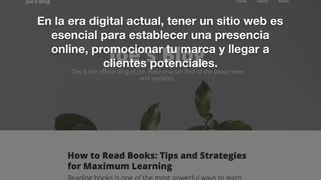 Video thumbnail for Tutorial de Jekyll: Cómo Crear un Sitio Web Estático