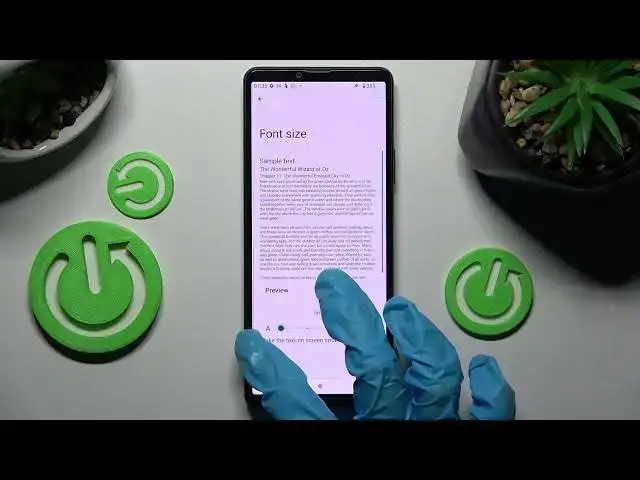 Video thumbnail for How to Resize Font of Sony Xperia 10 IV - Pick New Text Size