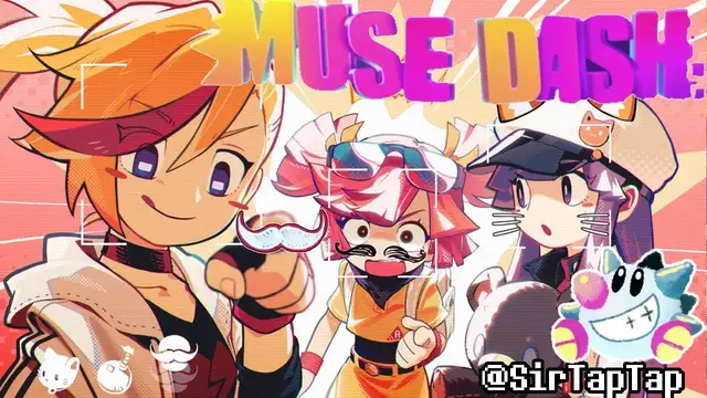 Video thumbnail for 🔴Let's Play Muse Dash (1) | Adorable Super-well Animated Music Game!