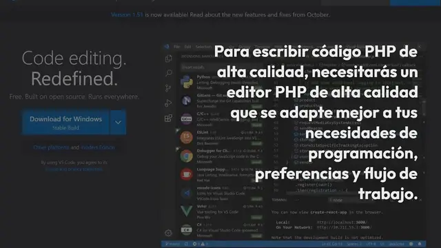 Video thumbnail for Los 23 Mejores Editores e IDE de PHP (Gratuitos y Premium)