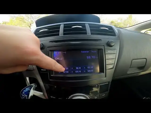 Video thumbnail for How to Assign Radio Station to Button in Toyota Prius III ( 2009 – 2020 )