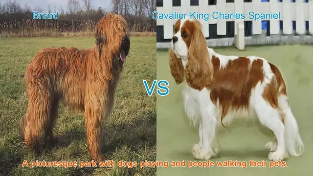 Video thumbnail for Briard vs. Cavalier King Charles Spaniel: A Comprehensive Comparison