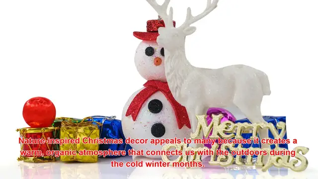 Video thumbnail for How Do People Celebrate Christmas With Nature-Inspired Decor Themes?
