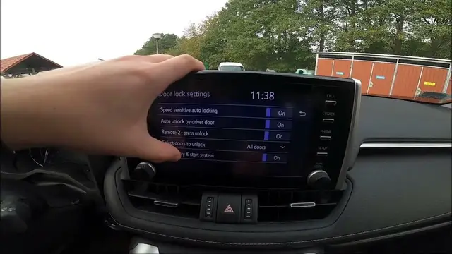 'Video thumbnail for How to Find and Manage Door Lock Settings in Toyota RAV 4 V ( 2018 - now )'