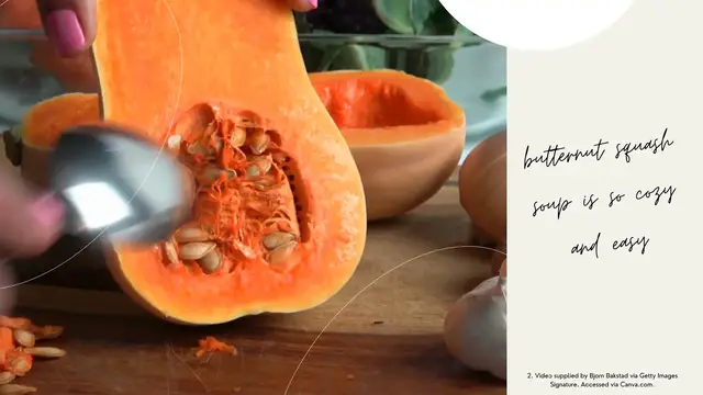 Video thumbnail for Butternut Squash Soup