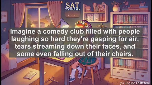 Video thumbnail for 5000 Must Know SAT Vocabulary - Uproarious: The Word That Brings Laughter to Life