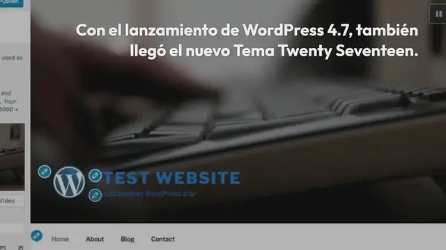 Video thumbnail for Introducción de Un Desarrollador al Tema Twenty Seventeen