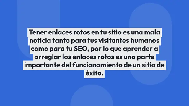 Video thumbnail for ¿Cómo Encontrar y Arreglar Enlaces Rotos? (5 Métodos)