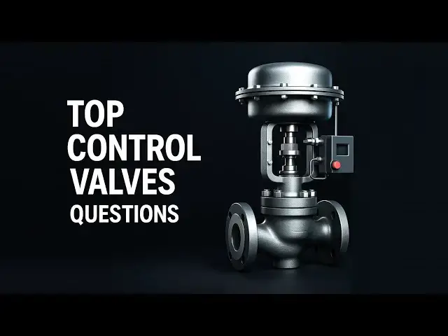 'Video thumbnail for Top Control Valves Interview Questions and Answers'
