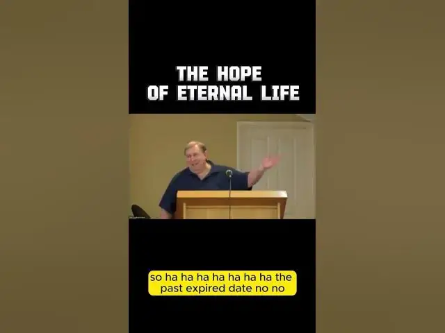 Video thumbnail for The Hope Of Eternal Life