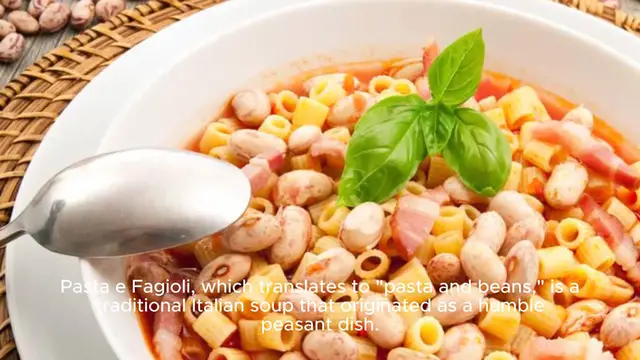 Video thumbnail for Pasta e Fagioli