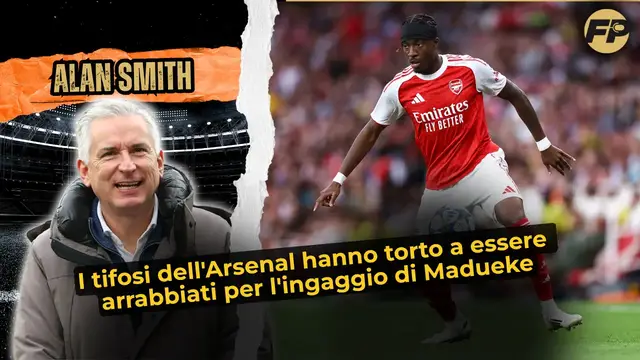 'Video thumbnail for Alan Smith: I tifosi dell'Arsenal sbagliano a protestare contro l'acquisto di Madueke'