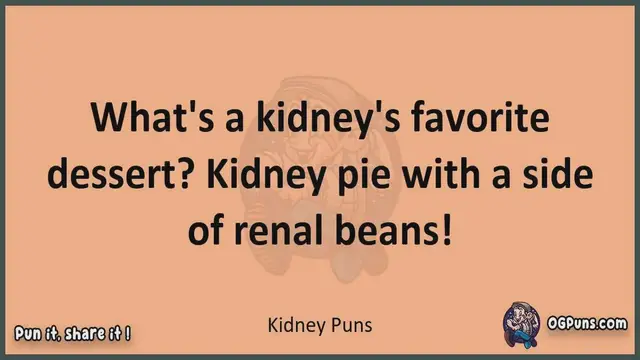 Video thumbnail for Kidney - Jokes, Puns, Wordplays, and Laughter