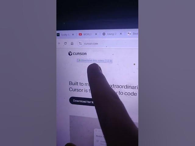 Video thumbnail for This Cursor 2.0 AI Codes Full Stack Apps 😳 (Beats GitHub Copilot, Claude & ChatGPT) #shorts