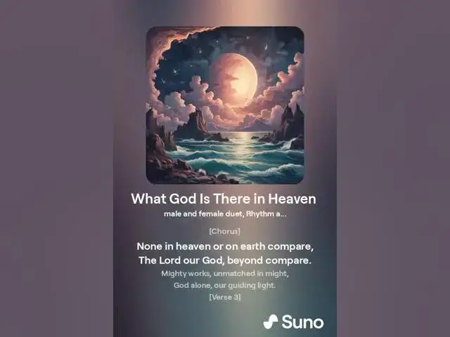 Video thumbnail for Heaven and Earth: A Song of God's Unrivaled Power