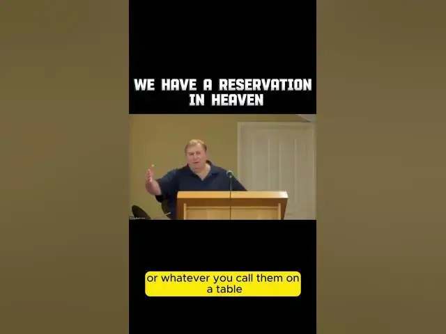 'Video thumbnail for We Have a Reservation In Heaven'