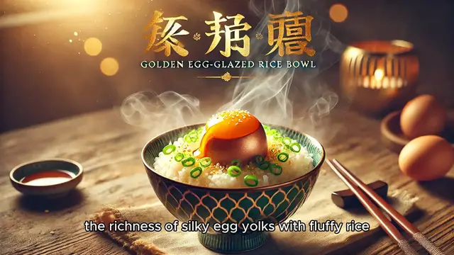 'Video thumbnail for Golden Egg-Glazed Rice Bowl '