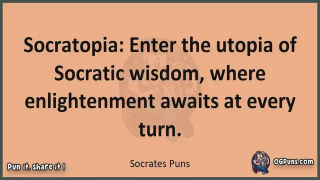 Video thumbnail for Socrates - Jokes, Puns, Wordplays, and Laughter