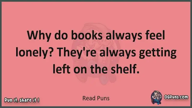 Video thumbnail for Read - Jokes, Puns, Wordplays, and Laughter