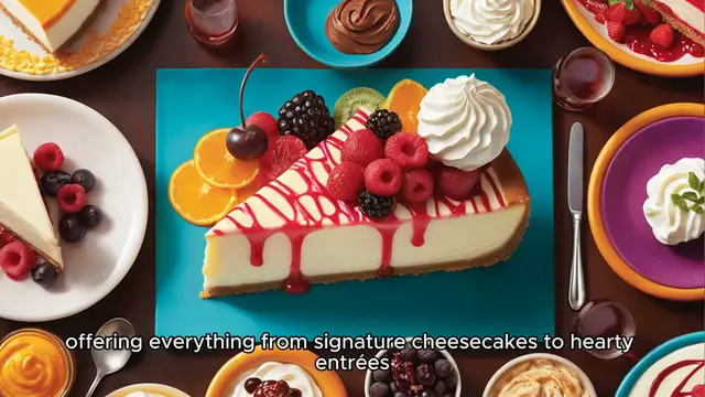 Video thumbnail for Cheesecake Factory Menu  prices