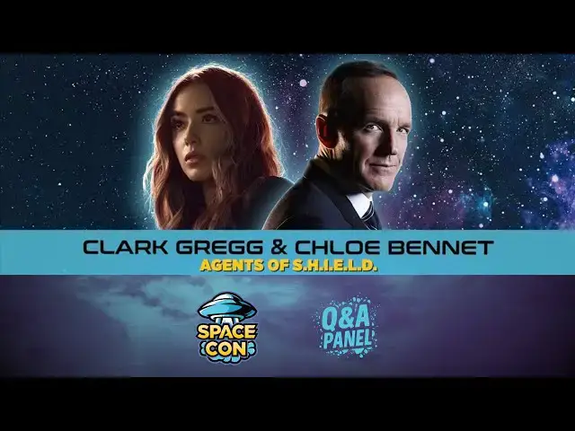 Video thumbnail for Clark Gregg & Chloe Bennet: Coulson, Quake, Ghost Rider & Secret AOS Stories | SpaceCon 2025