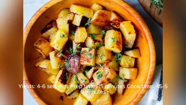 Video thumbnail for rutabaga recipe