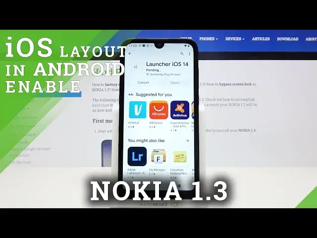 'Video thumbnail for How to Download iOS Launcher on NOKIA 1.3 – Apply iOS Launcher'