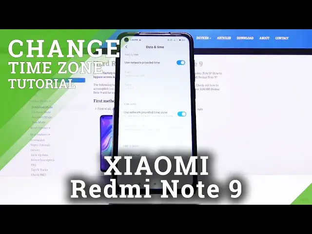 'Video thumbnail for How to Set Up Date and Time in Xiaomi Redmi Note 9 – Set up Time zone'