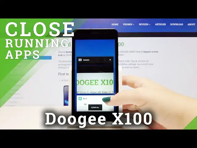 'Video thumbnail for How to Turn Off Running Applications on DOOGEE X100 - Speed Up Smartphone'