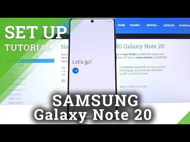 'Video thumbnail for Set Up SAMSUNG Galaxy Note 20 – Activation & Configuration'