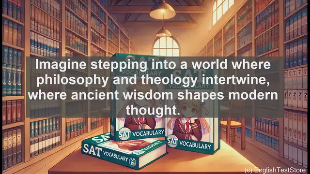 Video thumbnail for 5000 Must Know SAT Vocabulary - Augustinian: A Key Concept in Western Philosophy and Theology