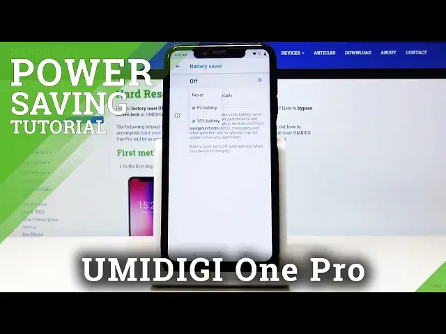 Video thumbnail for How to Turn On Power Saver in UMIDIGI One Pro – Enable Saving Mode