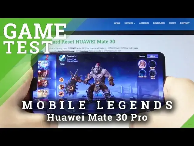 Video thumbnail for How Mobile Legends Works on HUAWEI Mate 30 - Game Test / Performance Checkup