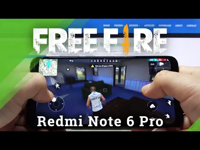 Video thumbnail for How Garena Free Fire works on Xiaomi Redmi Note 6 Pro – Gameplay / FPS Checkup