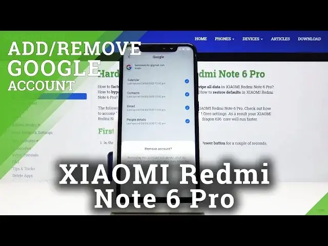 'Video thumbnail for How to Manage Google Account in Xiaomi Redmi Note 6 Pro - Add & Remove Google'