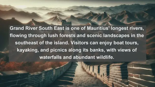 Video thumbnail for Exploring Mauritius' Natural Jewels: Top 10 Famous Rivers to Discover