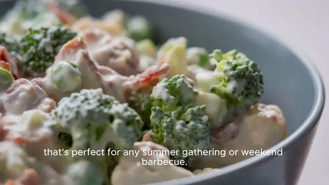 Video thumbnail for Broccoli And Cauliflower Salad