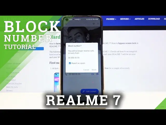 'Video thumbnail for How to Block Number in REALME 7 – Block Calls & Texts'
