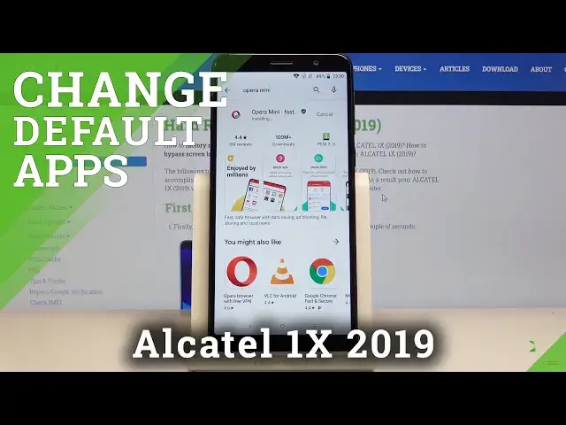 'Video thumbnail for How to Change Default Applications in Alcatel 1X 2019 – Set App as Default'