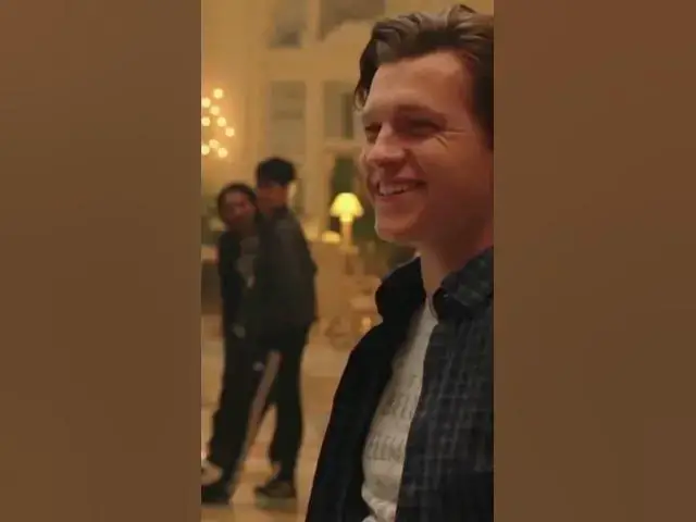 Video thumbnail for Tom Holland Spiderman Homecoming funny Blooper #tomholland #spidermanhomecoming #bloopers #movie #