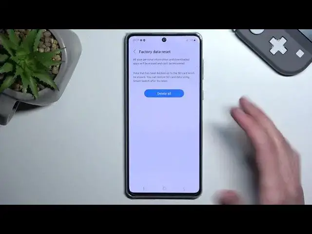 'Video thumbnail for How to Factory Reset SAMSUNG Galaxy A73 - Delete Data / Fix Settings / Reset Settings'