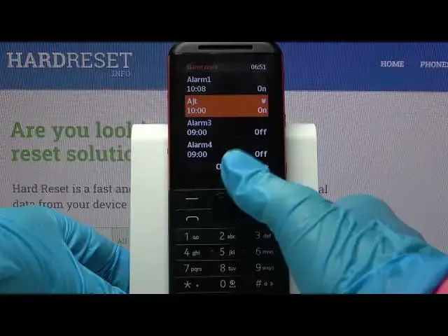 Video thumbnail for How to Set Up Alarm Clock on NOKIA 5310 (2020) – Schedule Alarms