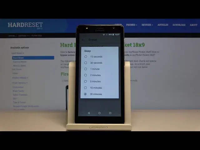 Video thumbnail for How to Change Screen Timeout on myPhone Pocket 18x9 – Customize Screen Time