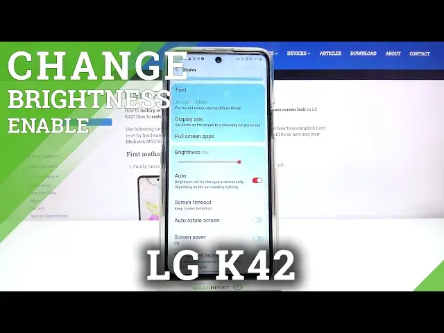 Video thumbnail for Adaptive Brightness – LG K42 and Auto-Brightness Option