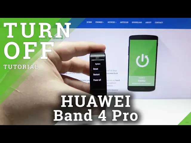 Video thumbnail for How to Power Off HUAWEI Band 4 Pro – Turning Off Device