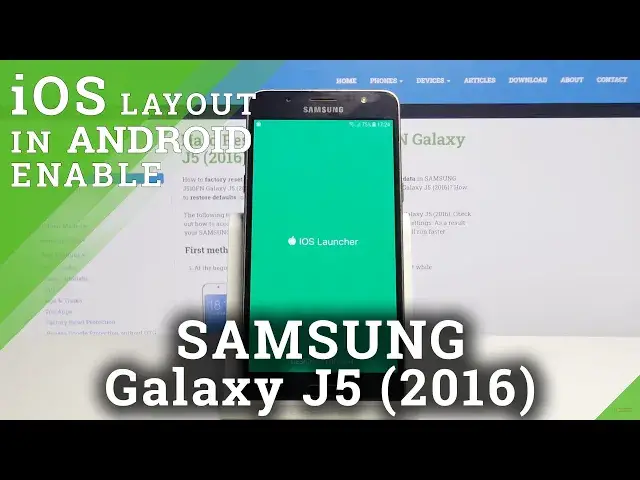 'Video thumbnail for How to Download & Install iOS Launcher in SAMSUNG Galaxy J5 2016 – Apply iOS Look'