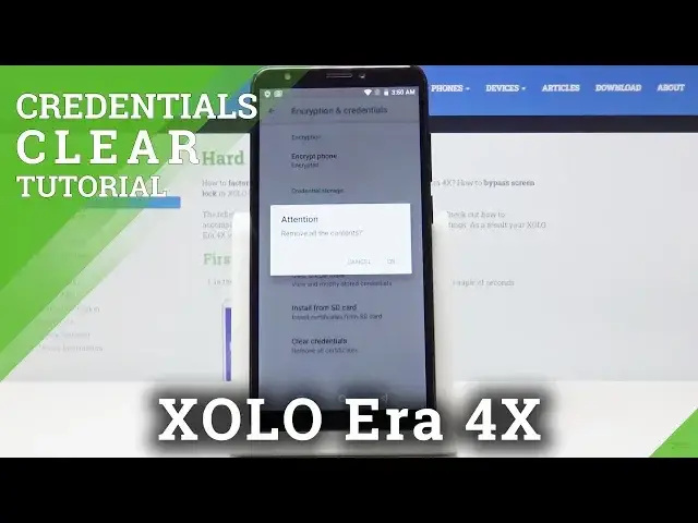 Video thumbnail for How to Clear Credentials in XOLO ERA 4X – Remove All Certificates